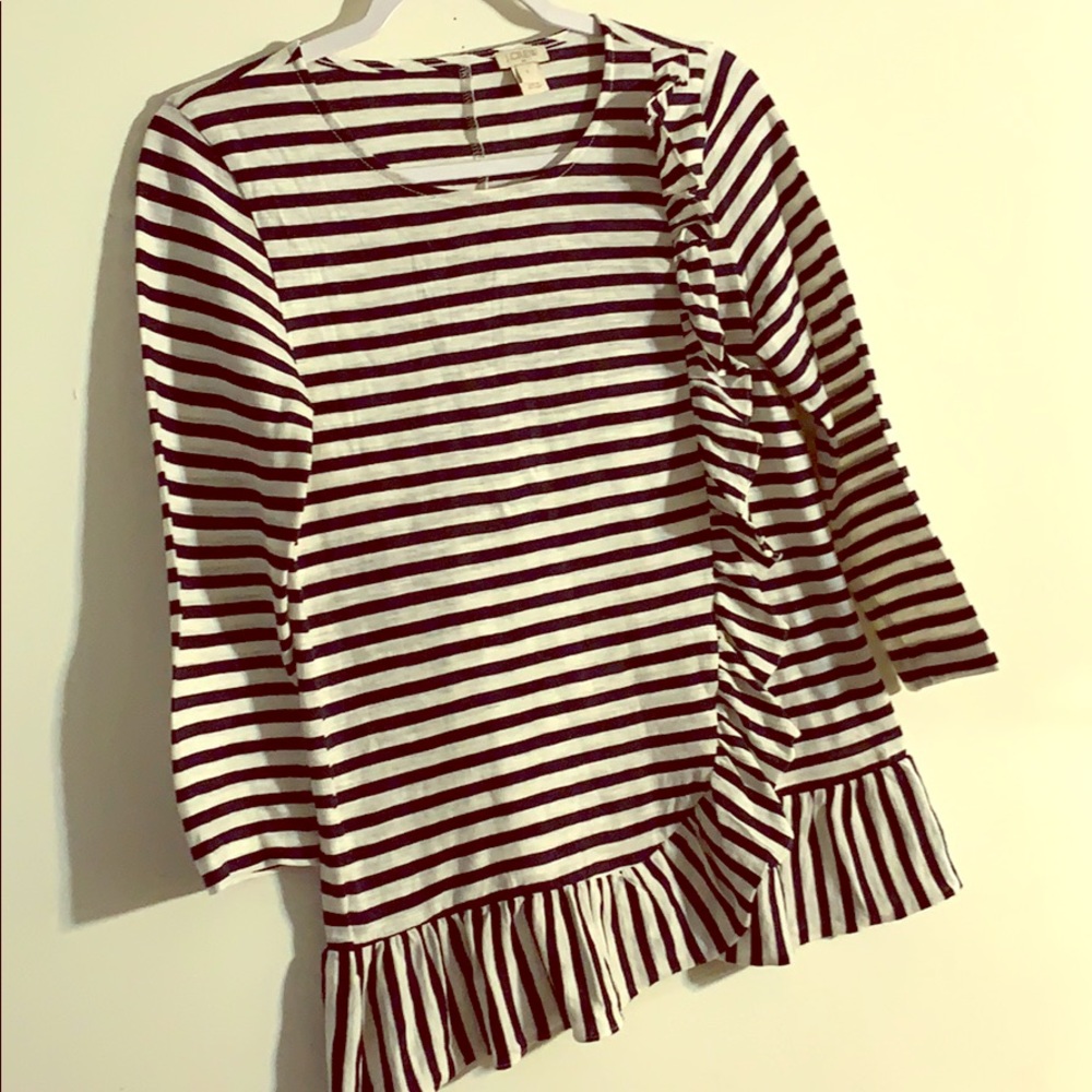 J.crew cotton strapped shirt NWOT